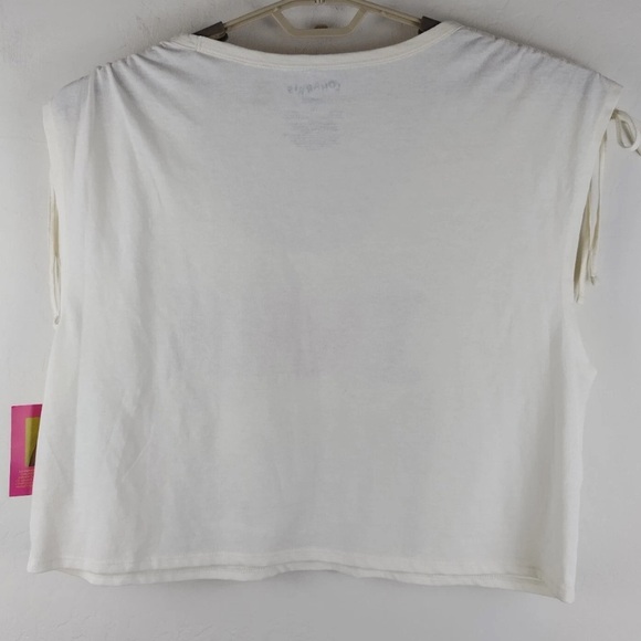 Women's Lo Harris • Walk In My Purpose Graphic Top • Off White - Picture 3 of 3